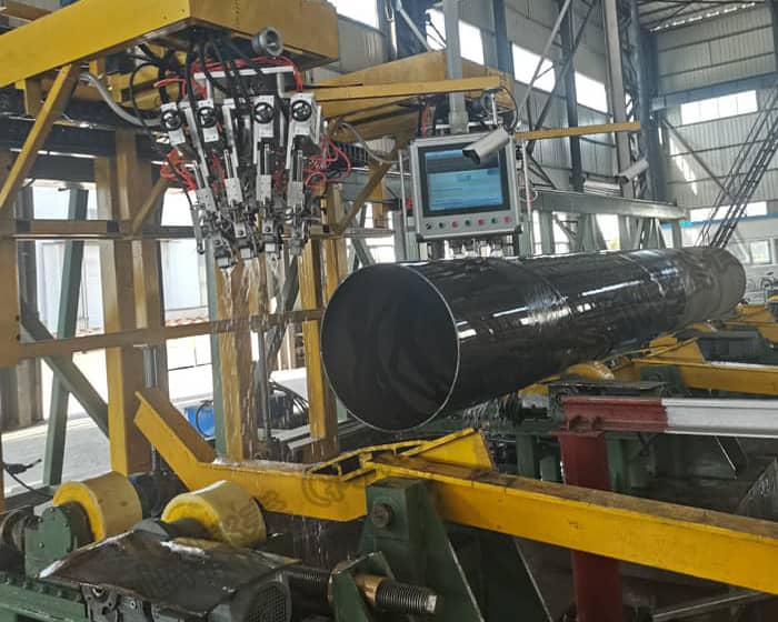 螺旋焊管超聲波自動探傷設備